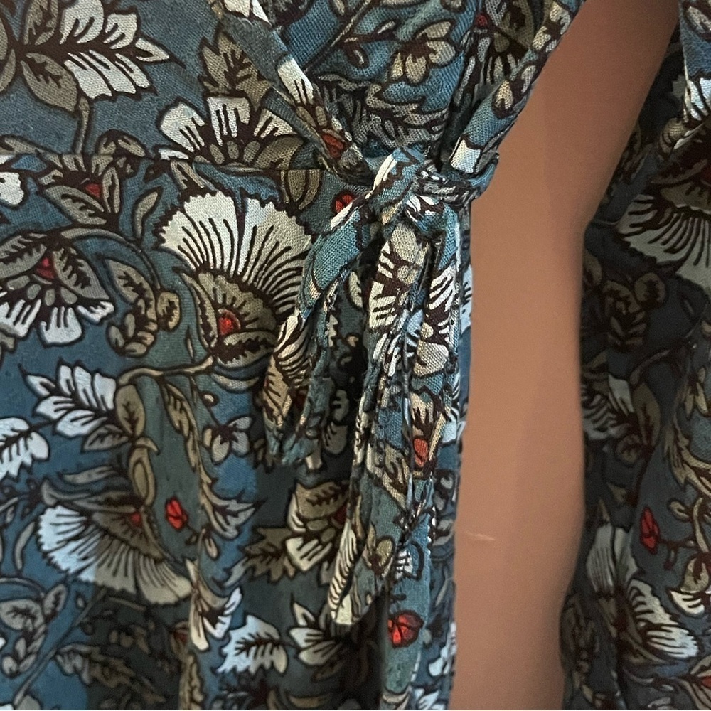 Band of the free foe jade wrap dress high low in length. New with tags - Picture 8 of 9